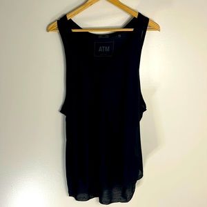 ATM - Tank tee - Medium - 100% Modal - Black
